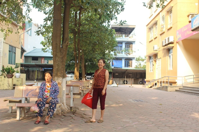 Người dân chung cư 54 Hạ Đình đã trở lại nếp sống thường nhật