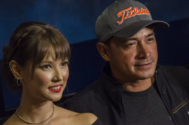  Maria Ozawa trong buổi họp ra mắt phim. 