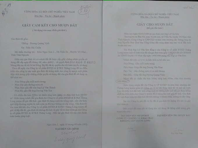 Mua, mượn hàng chục ha đất rừng đặc dụng để đổ thải và xây dựng các công trình Đình, Đền, Chùa chưa được cơ quan có thẩm quyền cho phép chuyển mục đích sử dụng đất