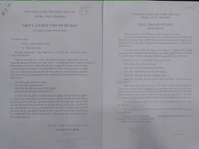 Mua, mượn hàng chục ha đất rừng đặc dụng để đổ thải và xây dựng các công trình Đình, Đền, Chùa chưa được cơ quan có thẩm quyền cho phép chuyển mục đích sử dụng đất