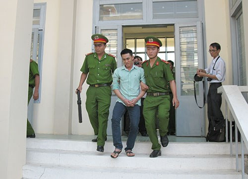 Bị cáo Lưu Quốc Nghĩa tại tòa Bị cáo Lưu Quốc Nghĩa tại tòa