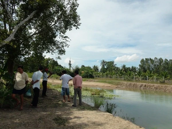 Khu vực hồ xảy tai nạn thương tâm