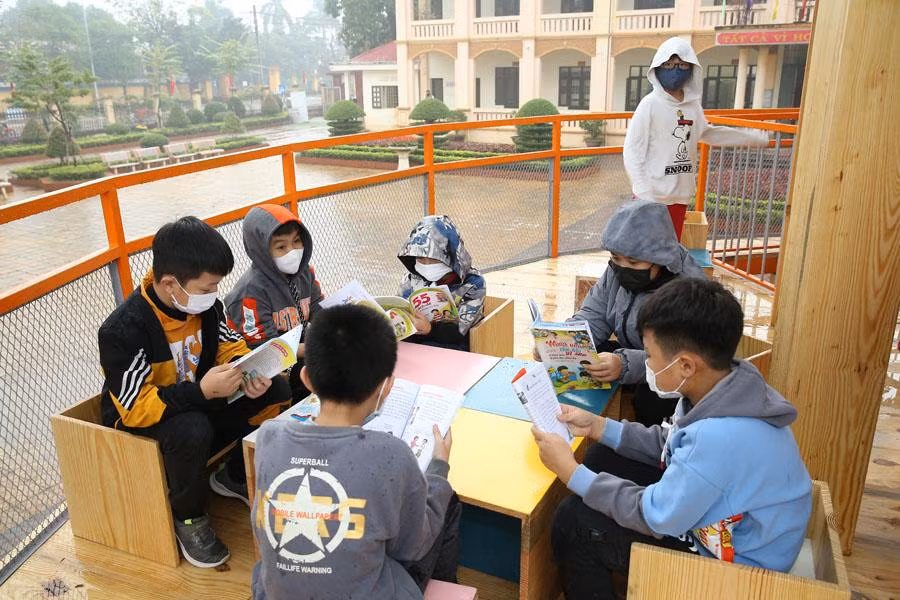 Sức hút từ mô hình độc đáo “thư viện sách trên cây”&nbsp; ảnh 3