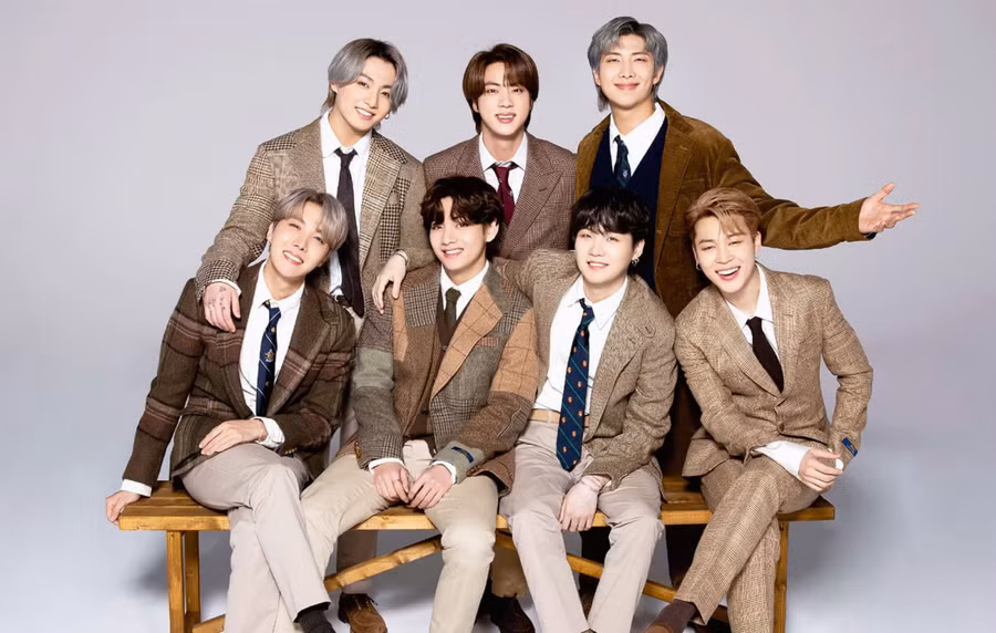 Nhóm nhạc BTS.