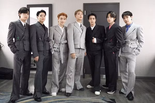 Nhóm nhạc BTS.