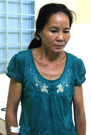 Xác định người phụ nữ đâm xuyên sọ bé sơ sinh bị tâm thần ảnh 1 Bà Vân bị bệnh tâm thần