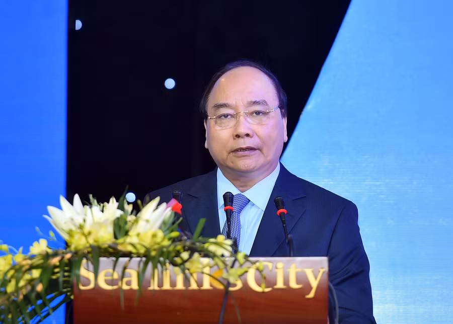 Thủ tướng Nguyễn Xuân Phúc phát biểu tại Hội nghị