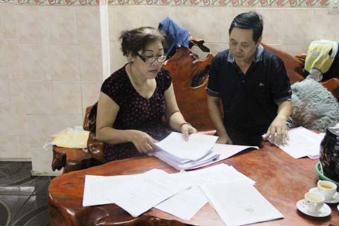 Hiện vợ chồng ông Bùi Đức Tráng đã làm đơn tố cáo và công an Q.11 đã vào cuộc điều tra