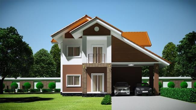 10 mẫu biệt thự 2 tầng 700 triệu đồng đẹp hút mắt ảnh 9 10 mẫu biệt thự 2 tầng 700 triệu đồng đẹp hút mắt ảnh 9