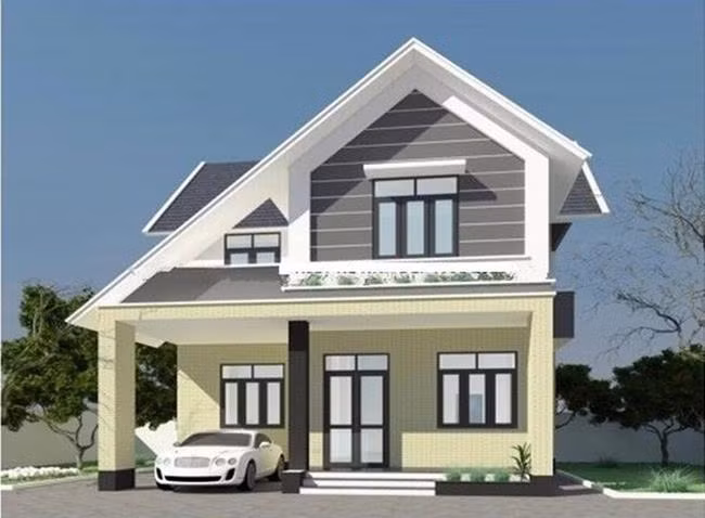 10 mẫu biệt thự 2 tầng 700 triệu đồng đẹp hút mắt ảnh 6