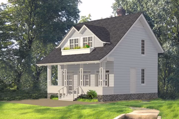 10 mẫu biệt thự 2 tầng 700 triệu đồng đẹp hút mắt ảnh 5