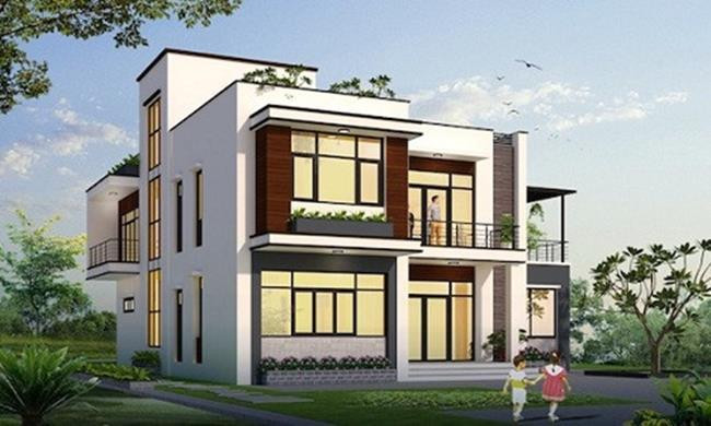 10 mẫu biệt thự 2 tầng 700 triệu đồng đẹp hút mắt ảnh 4 10 mẫu biệt thự 2 tầng 700 triệu đồng đẹp hút mắt ảnh 4