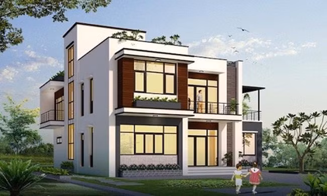 10 mẫu biệt thự 2 tầng 700 triệu đồng đẹp hút mắt ảnh 4