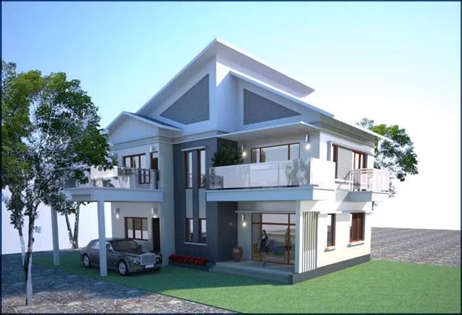 10 mẫu biệt thự 2 tầng 700 triệu đồng đẹp hút mắt ảnh 3