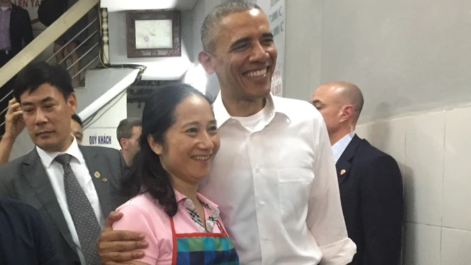 Ăn bún chả cùng Tổng thống Obama