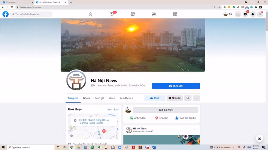 10. https://www.facebook.com/hn.news.vn