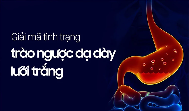 Trào ngược dạ dày lưỡi trắng có thể gây đau đớn, khó chịu.