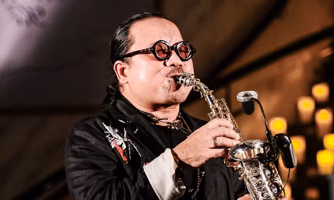 Nghệ sĩ saxophone Trần Mạnh Tuấn.