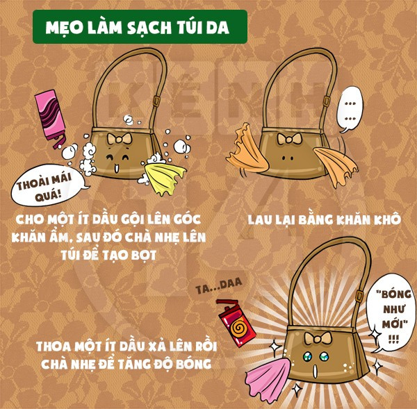mẹo làm sạch 