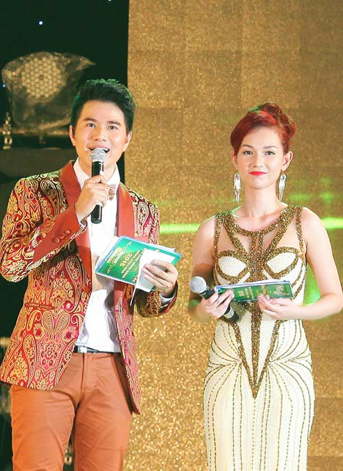 MC Vũ Mạnh Cường đẹp đôi bên Quỳnh Chi - 3