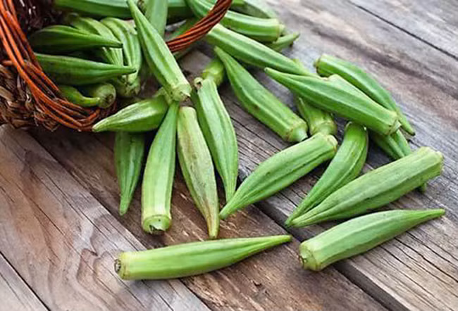 Đậu bắp là thực phẩm chứa nhiều dưỡng chất cần thiết cho cơ thể – Ảnh minh họa: Internet