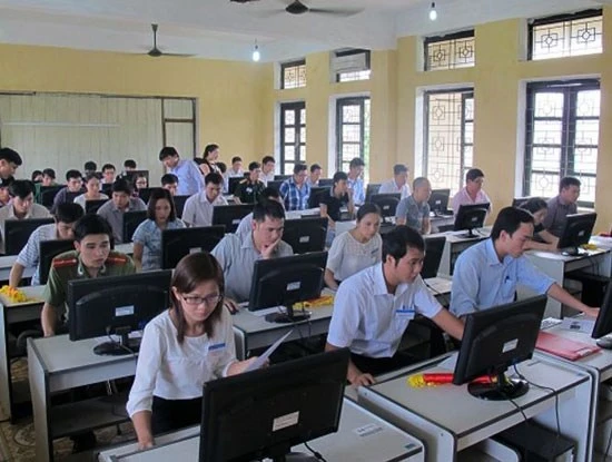 Vĩnh Phúc chấn chỉnh kiểm tra cấp chứng chỉ ngoại ngữ, tin học