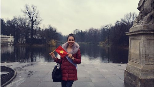 Lệ Quyên thất lạc hành lý khi thi Miss Supranational hình ảnh 1 le quyen that lac hanh ly khi thi miss supranational hinh anh 1