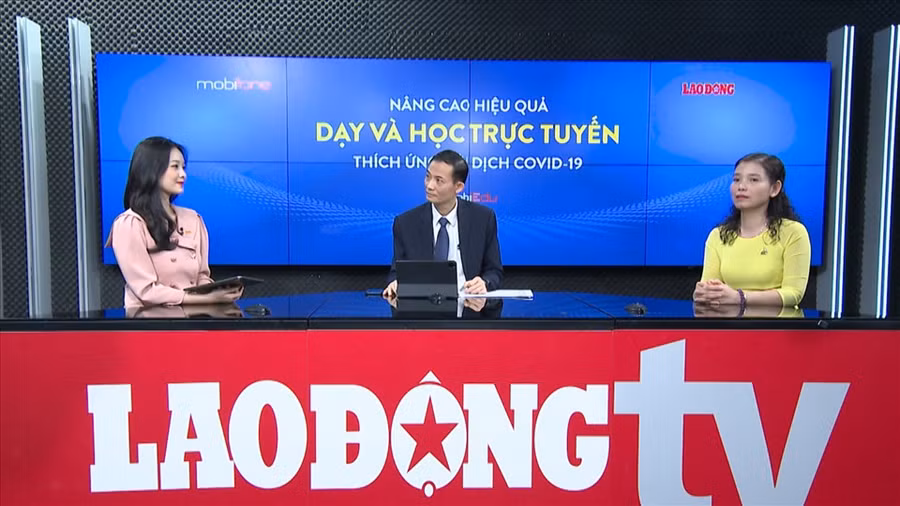 Tọa đàm trực tuyến với chủ đề "Nâng cao hiệu quả dạy và học trực tuyến thích ứng với dịch Covid-19".