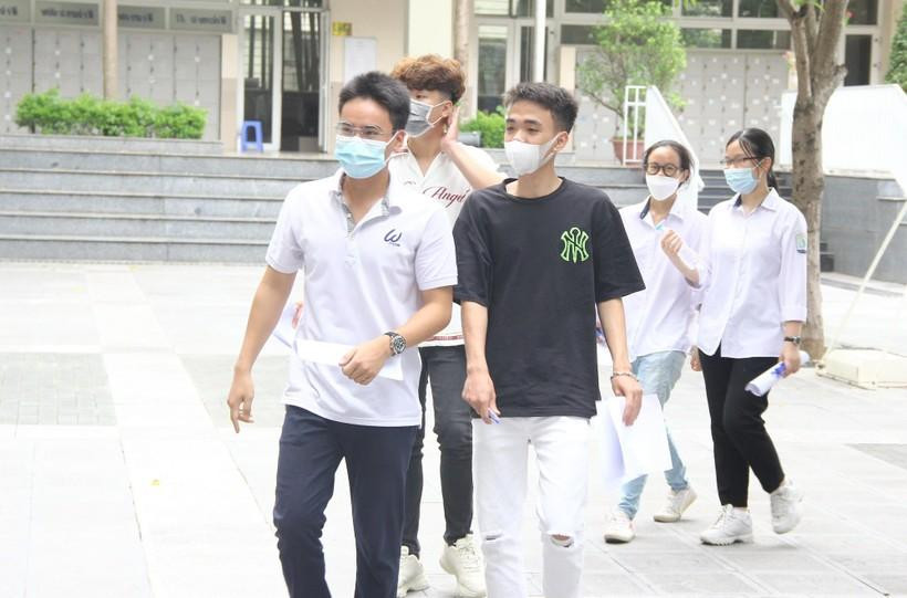 Thí sinh tham dự Kỳ thi tốt nghiệp THPT 2022. Ảnh: TG