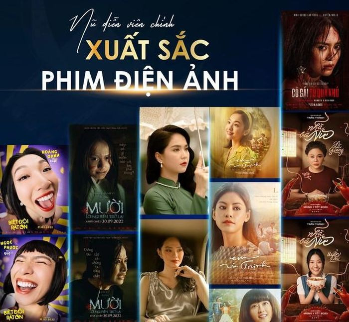 Ngọc Trinh, Chi Pu tranh giải Nữ chính xuất sắc phim điện ảnh Cánh diều 2023.