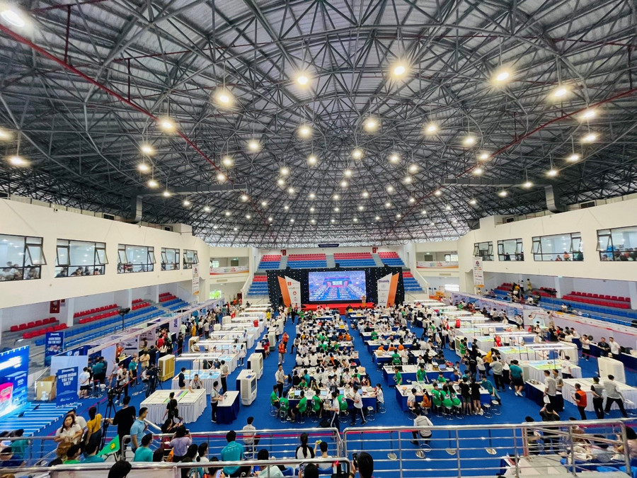 Nhà thi đấu đa năng – Trường đại học Phenikaa. Nhà thi đấu đa năng – Trường đại học Phenikaa.