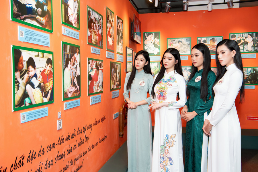 Các thí sinh có nhiều hoạt động thú vị khi tham gia Miss Grand Vietnam - Hoa hậu Hòa bình Việt Nam 2023.
