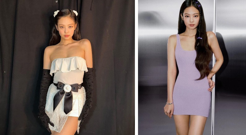 Jennie kết hợp sáng tạo ruy băng vào nhiều kiểu trang phục khác nhau. Jennie kết hợp sáng tạo ruy băng vào nhiều kiểu trang phục khác nhau.