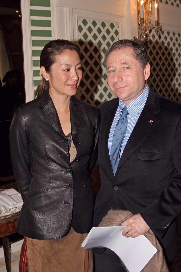 Cặp đôi Dương Tử Quỳnh và Jean Todt.