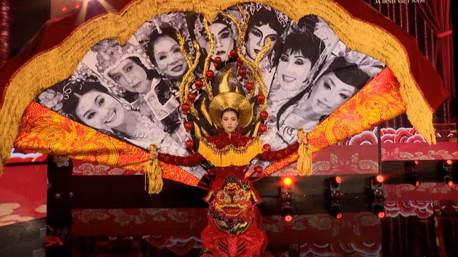 Dàn Hoa Á hậu chăm chỉ tổng duyệt đến nửa đêm chuẩn bị cho National Costume - Miss Grand Vietnam 2023 hoành tráng.