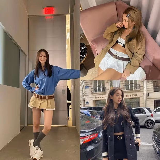 Những chiếc thắt lưng này cũng được sử dụng với váy để tạo nên một hình ảnh mát mẻ và phong cách thời thượng.