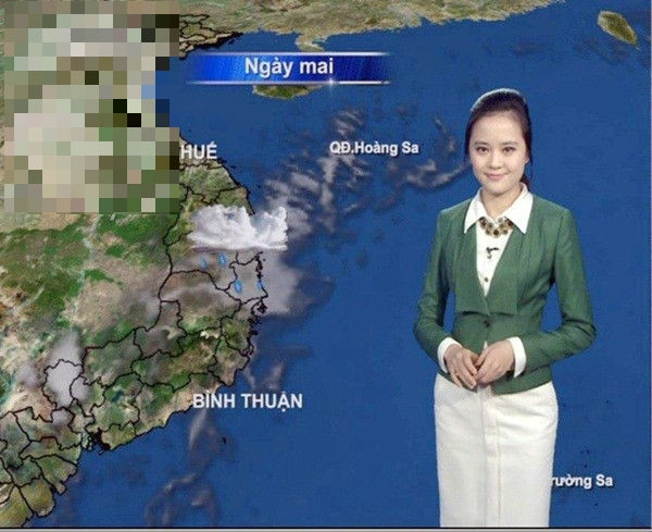 Ngọc Bích - MC thời tiết của Chuyển động 24h