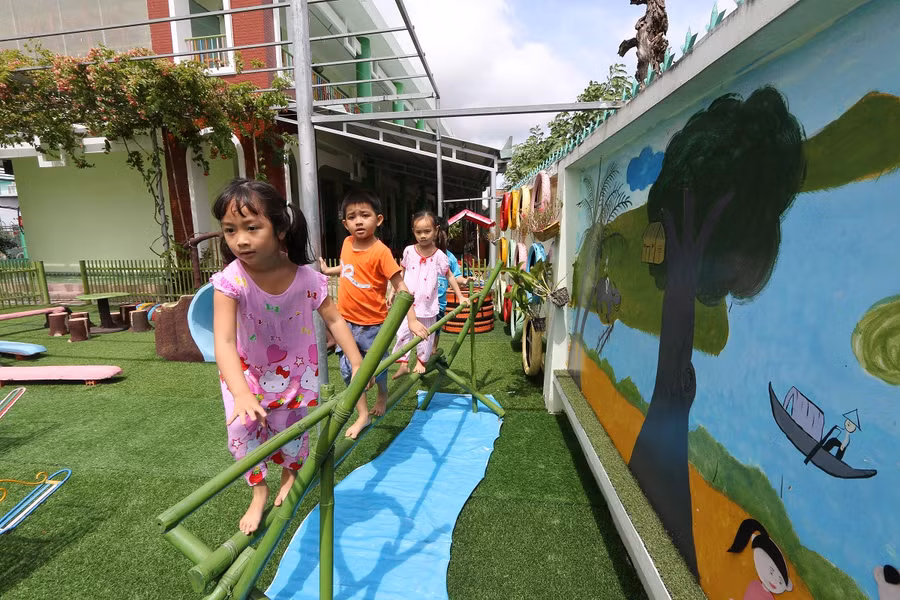 Tỉnh Tiền Giang đang tập trung hỗ trợ bậc học mầm non.