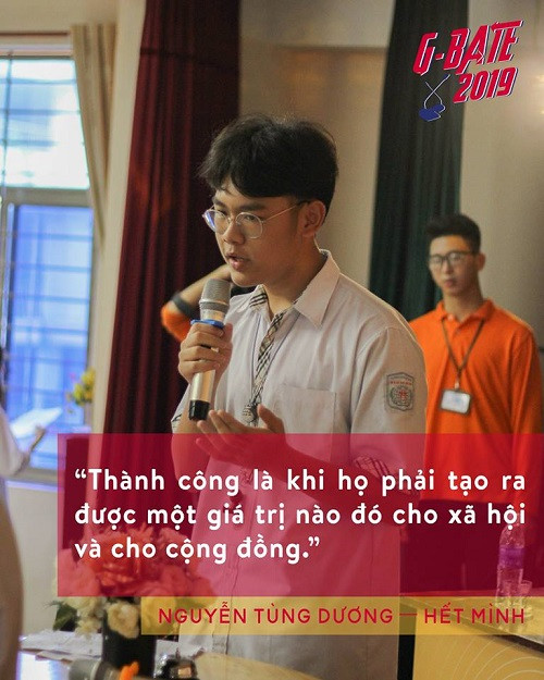 Những câu nói ấn tượng thể hiện quan điểm, góc nhìn của HS Lômônôxốp tại G-Bate 2019 Những câu nói ấn tượng thể hiện quan điểm, góc nhìn của HS Lômônôxốp tại G-Bate 2019