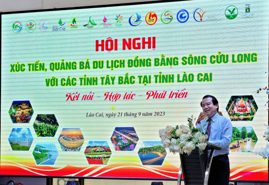 Ông Hà Văn Siêu - Phó Cục trưởng Cục Du lịch quốc gia Việt Nam phát biểu tại Hội nghị. Ông Hà Văn Siêu - Phó Cục trưởng Cục Du lịch quốc gia Việt Nam phát biểu tại Hội nghị.