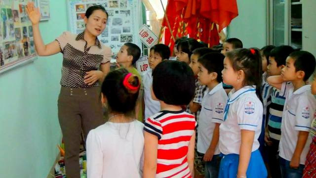 Một giờ học trải nghiệm của học sinh Trường tiểu học Thị trấn Thắng Một giờ học trải nghiệm của học sinh Trường tiểu học Thị trấn Thắng