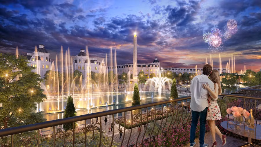 Sân khấu nhạc nước The Harmony lung linh huyền ảo