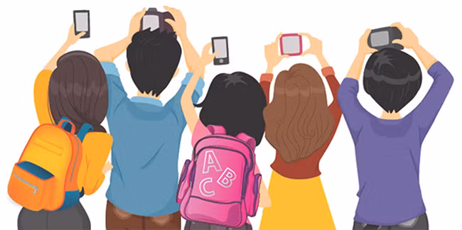 Bức ảnh “thức tỉnh” mọi người lớn: Đã đến lúc cha mẹ ngẩng đầu lên chưa?