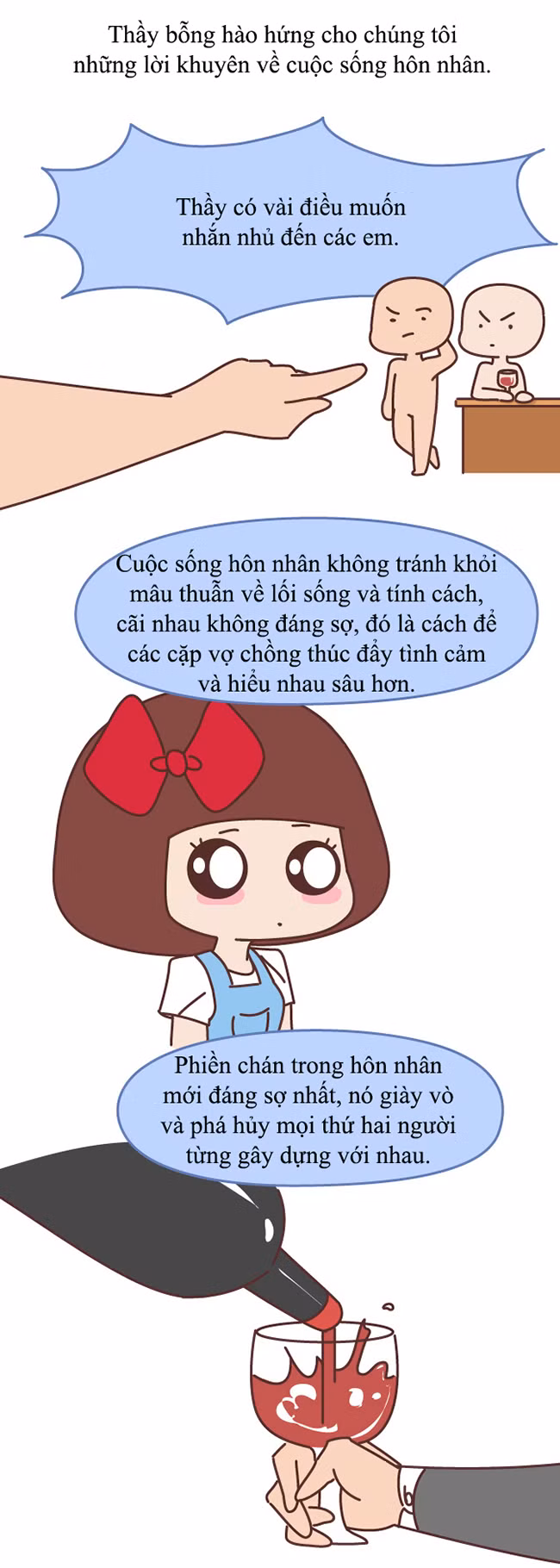 Điều đáng sợ nhất trong hôn nhân không phải là vợ chồng hay cãi nhau đâu nhé! ảnh 19