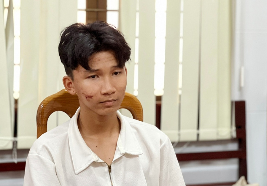 Đối tượng Võ Thanh Kiệt. (Ảnh: Tiến Tầm) Đối tượng Võ Thanh Kiệt. (Ảnh: Tiến Tầm)