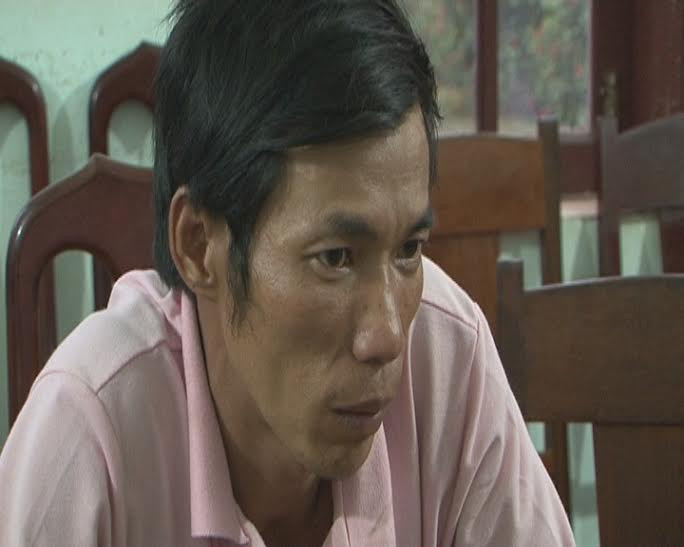 Dũng tại cơ quan điều tra. Ảnh: CTV Dũng tại cơ quan điều tra. Ảnh: CTV