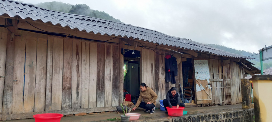 Nhà công vụ của thầy cô giáo điểm Trường Tiểu học Phiêng Chầu 2.