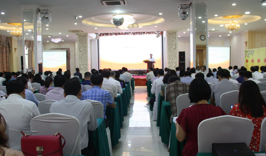 Toàn cảnh hội thảo đánh giá kết quả hoàn thành Chương trình ETEP.