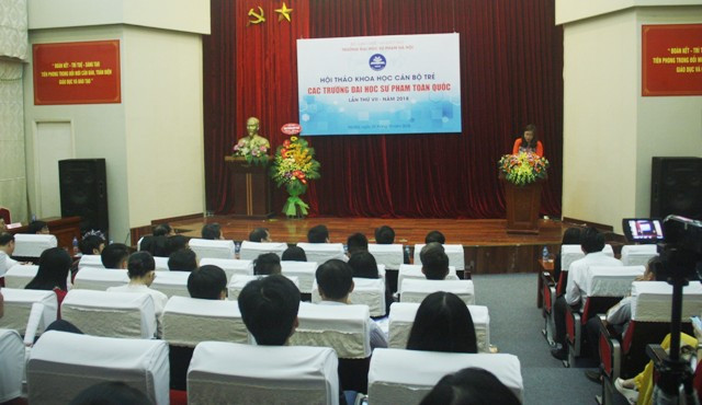 Hội thảo khoa học cán bộ trẻ các trường ĐH sư phạm toàn quốc lần thứ VII năm 2018