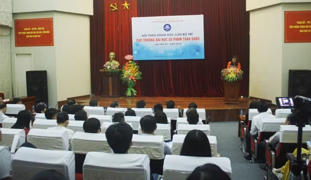 Hội thảo khoa học cán bộ trẻ các trường ĐH sư phạm toàn quốc lần thứ VII năm 2018